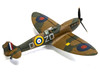 Supermarine Spitfire MkI Fighter Aircraft P9443 ZD D Flight Lieutenant Douglas Bader No. 222 Squadron Battle of Britain 1940 Royal Air Force The Aviation Archive Series 1/72 Diecast Model Corgi AA39216