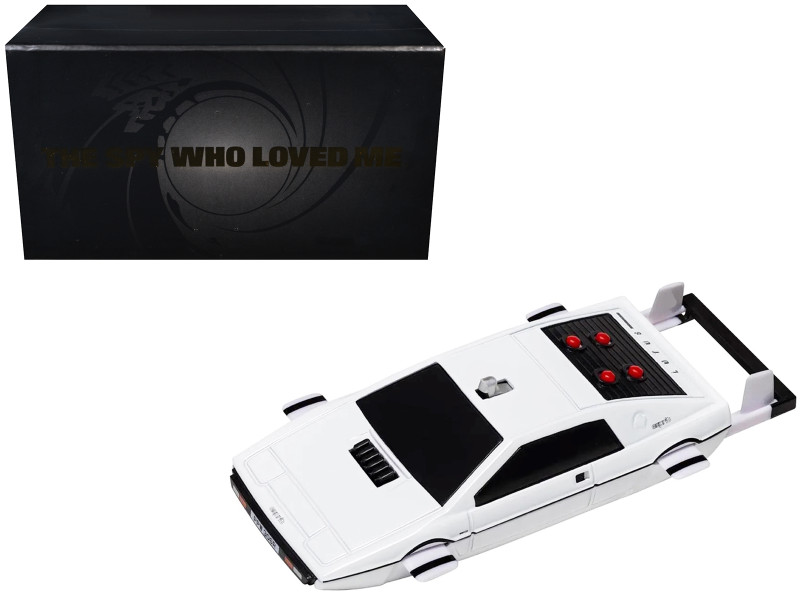 Lotus Esprit S1 Submarine White James Bond 007 The Spy Who Loved Me 1977 Movie Diecast Model Car Corgi CC04514