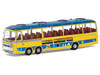 The Beatles Magical Mystery Tour Bus Yellow with Blue Top and Graphics Diecast Model Car Corgi CC42419