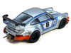 RWB 964 #8 Ichiban Boshi - Martini Racing Silver Metallic with Stripes 1/64 Diecast Model Car Model Model MM64-RWB964-001