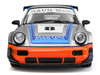 RWB 964 #8 Ichiban Boshi - Martini Racing Silver Metallic with Stripes 1/64 Diecast Model Car Model Model MM64-RWB964-001