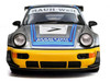 RWB 964 #7 Ichiban Boshi - Martini Racing Silver Metallic with Stripes 1/64 Diecast Model Car Model Model MM64-RWB964-002