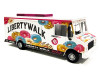 Food Truck The LB Cafe Truck Liberty Walk White with Graphics 1/64 Diecast Model American Diorama AD-70103MJ