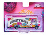 Food Truck The LB Cafe Truck Liberty Walk White with Graphics 1/64 Diecast Model American Diorama AD-70103MJ