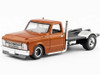1967 Chevrolet C 10 Custom Bedless Truck Orange Metallic Furious 7 2015 Movie Fast & Furious Series Diecast Model Car Hot Wheels JHW61