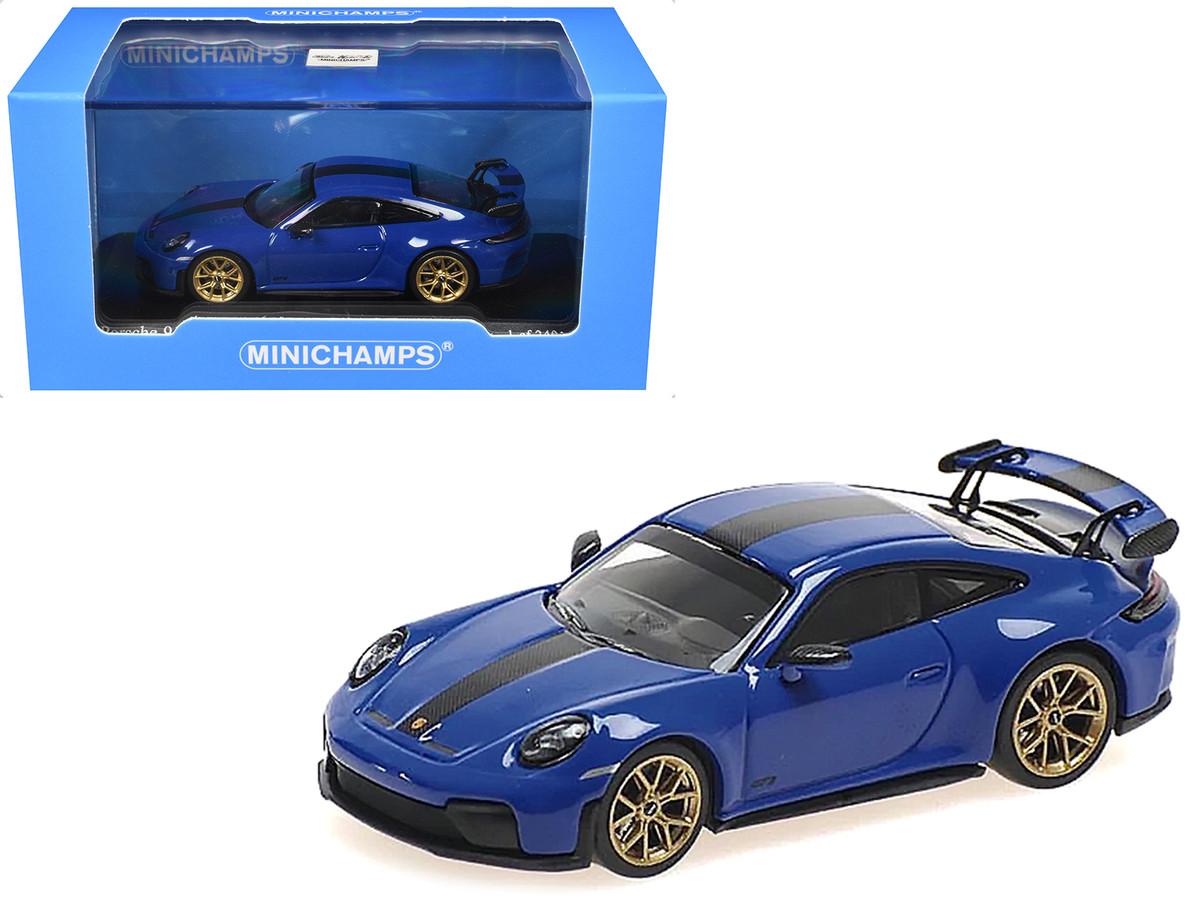 2025 Porsche 911 992 2 GT3 Weissach Package Blue with Carbon