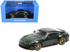 2025 Porsche 911 992 2 GT3 Touring Green Metallic Limited Edition to 240 pieces Worldwide 1/64 Diecast Model Car Minichamps MC640064231