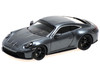 2025 Porsche 911 992 2 GT3 Touring Gray Metallic Limited Edition to 240 pieces Worldwide 1/64 Diecast Model Car Minichamps MC640064234