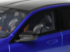 2024 BMW M5 G90 Marina Bay Blue Metallic with Black Top 1/18 Model Car GT Spirit GT507
