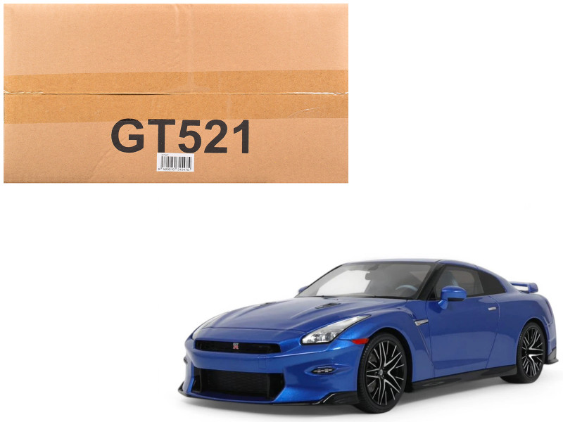 2024 Nissan GT-R Skyline Edition Bayside Blue Metallic 1/18 Model Car GT Spirit GT521