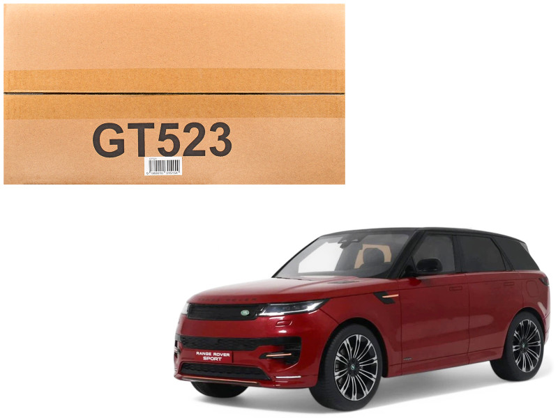 2022 Range Rover Sport Firenze Red Metallic 1/18 Model Car GT Spirit GT523