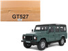 2016 Land Rover Defender 3 Station Wagon Green with Black Top 1/18 Model Car GT Spirit GT527