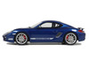 2012 Porsche Cayman R Aqua Blue Metallic 1/18 Model Car GT Spirit GT901