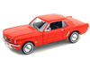 1964 1/2 Ford Mustang Coupe Hard Top Red 1/24 1/27 Diecast Model Car Welly 22451
