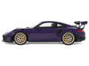2021 Porsche 911 991.2 GT2 RS Ultraviolet Metallic with Carbon Stripes 1/18 Model Car GT Spirit GT926