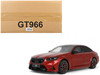 2025 BMW M5 G90 Pebble Beach Edition Fire Orange Metallic with Black Top 1/18 Model Car GT Spirit GT966