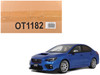 2015 Subaru WRX Sti S207 RHD Right Hand Drive Blue Pearl Metallic Limited Edition to 2000 pieces Worldwide 1/18 Model Car Otto Mobile OT1182