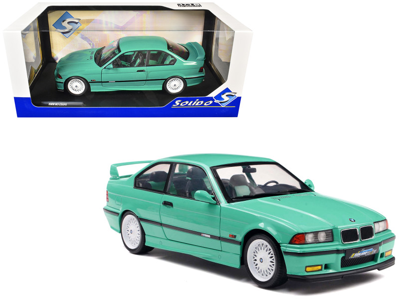1991 BMW E36 M3 Solido Works Mint Green with Mint Green Interior 1/18 Diecast Model Car Solido S1803916
