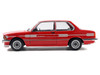 1980 Alpina E21 C1 2.3 Red with Gray Stripes 1/18 Diecast Model Car Solido S1812803