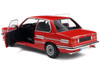 1980 Alpina E21 C1 2.3 Red with Gray Stripes 1/18 Diecast Model Car Solido S1812803