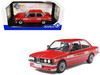 1980 Alpina E21 C1 2.3 Red with Gray Stripes 1/18 Diecast Model Car Solido S1812803