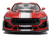 2024 Ford Shelby Mustang Super Snake Race Red with White Stripes 1/18 Diecast Model Car Solido S1813801