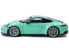 2023 Porsche 911 992 GT3 Touring Mint Green 1/43 Diecast Model Car Solido S4316503