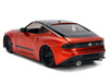 2023 Nissan Z Orange Metallic with Carbon Hood and Black Top JDM Tuners Series 1/24 Diecast Model Car Jada 37490