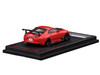 Toyota Supra JZA80 RZ RHD Right Hand Drive Red with Carbon Hood 1/64 Diecast Model Car Ignition Model IG3882