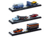 Auto Haulers Set of 3 Trucks Release 93 Limited Edition to 6000 pieces Worldwide 1/64 Diecast Model Cars M2 Machines 36000-93