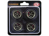 Torque Thrust" 18 Wheel and Tire Set of 4 pieces for 1/18 Scale Models ACME A1805529W