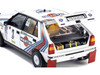 Lancia Delta HF 4WD #3 Bruno Saby - Jean-Francois Fauchille Martini Racing Winner Rally Monte Carlo 1988 1/18 Diecast Model Car Kyosho KS08960F