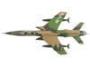 Republic F-105F Thunderchief Fighter-Bomber Aircraft 63-8299 Peach 91 128th Tactical Fighter Squadron Georgia ANG Dobbins Air Reserve Base United States Air Force Air Power Series 1/72 Diecast Model Hobby Master HA2553