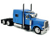 Peterbilt 389 Truck Tractor with Sleeper Cab Baby Blue 1/87 HO Scale Plastic Model Car HO Logistics HL-38900