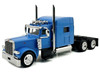 Peterbilt 389 Truck Tractor with Sleeper Cab Baby Blue 1/87 HO Scale Plastic Model Car HO Logistics HL-38900