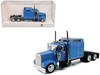 Kenworth W900L Truck Tractor with Sleeper Cab Baby Blue 1/87 HO Scale Plastic Model Car HO Logistics HL-90000
