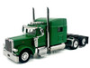 Kenworth W900L Truck Tractor with Sleeper Cab Green  1/87 HO Scale Plastic Model Car HO Logistics HL-90005