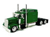 Kenworth W900L Truck Tractor with Sleeper Cab Green  1/87 HO Scale Plastic Model Car HO Logistics HL-90005