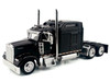 Kenworth W900L Truck Tractor with Sleeper Cab Black 1/87 HO Scale Plastic Model Car HO Logistics HL-90009