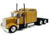 Kenworth W900L Truck Tractor with Sleeper Cab Yellow 1/87 HO Scale Plastic Model Car HO Logistics HL-90010