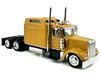 Kenworth W900L Truck Tractor with Sleeper Cab Yellow 1/87 HO Scale Plastic Model Car HO Logistics HL-90010