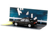 Mitsubishi Lancer RS Evolution III RHD Right Hand Drive Black Initial D 1995-2013 Manga Diorama Set Series 1/64 Diecast Model car Hobby Japan HJDMD004
