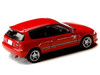 Honda Civic EG6 RHD Right Hand Drive Myogi Night Kids Red Initial D 1995-2013 Manga Diorama Set Series 1/64 Diecast Model car Hobby Japan HJDMD006