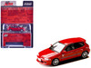 Honda Civic EG6 RHD Right Hand Drive Myogi Night Kids Red Initial D 1995-2013 Manga Diorama Set Series 1/64 Diecast Model car Hobby Japan HJDMD006