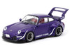 RWB 993 Army Girl Purple Metallic Hobby64 Series 1/64 Diecast Model Car Tarmac Works T64-TL017-AG