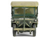 Willys MB Jeep with Trailer Olive Drab Weathered with Driver Figure United States Army Mini AFV Series 1/64 Diecast Model Forces of Valor FOV-805104