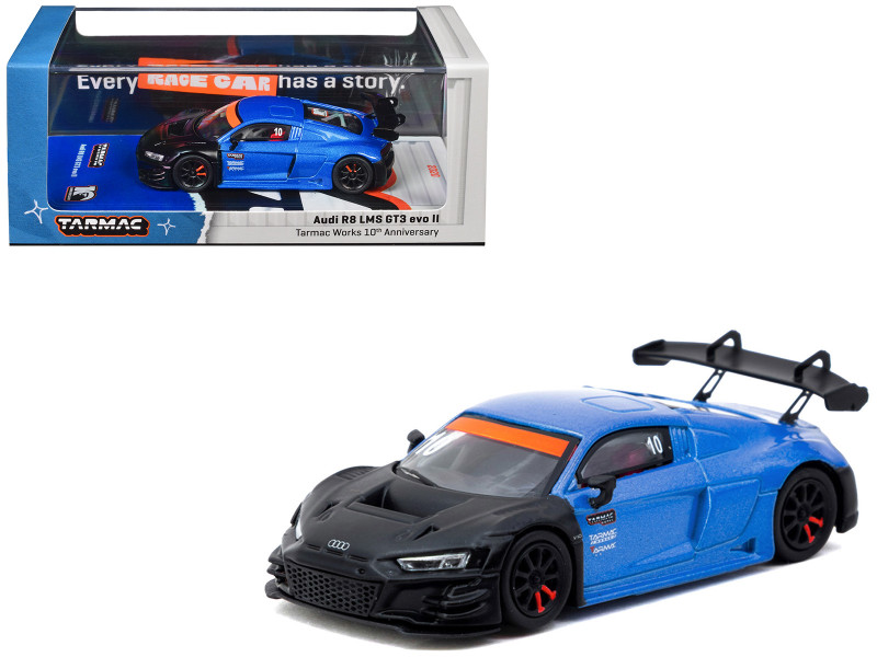 Audi R8 LMS GT3 evo II #10 Tarmac Works 10th Anniversary Blue