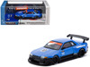 Nissan Skyline R32 Widebody RHD Right Hand Drive #10 Tarmac Works 10th Anniversary Blue Metallic Global64 1/64 Diecast Model Car Tarmac Works T64G-061-10TH
