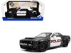 2023 Dodge Challenger Demon Police Black and White 1/18 Diecast Model Car Solido S1805715