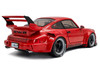 2024 RWB Bodykit Taikano Kaishin Red with Black Stripes 1/18 Diecast Model Car Solido S1807514